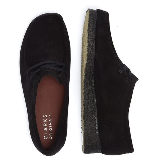 Clarks Originals Wallabee Suede Damesschoenen - (Zwart) - Image 6