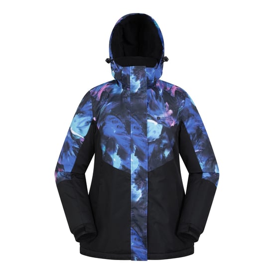 Mountain Warehouse Dames/Dames Dawn II Bedrukte Ski-jas (Helder Blauw) - Image 1