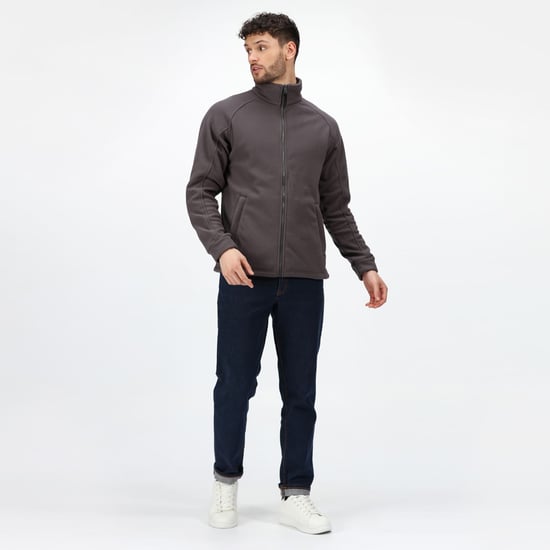 Regatta Mens Thor III Anti-Pill Fleece Jacket (Seal Grey)