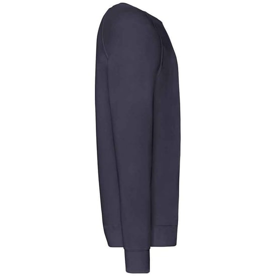 Fruit of the Loom Unisex Lichtgewicht Raglan Sweatshirt voor volwassenen (Deep Navy) - Image 3