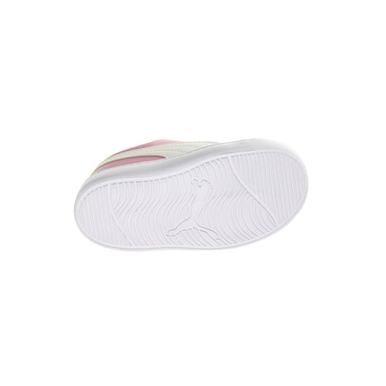 Puma Courtflex v2 Padded V Kids Pink Trainers