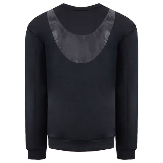 Armani Exchange Contrast Mens Black Sweater