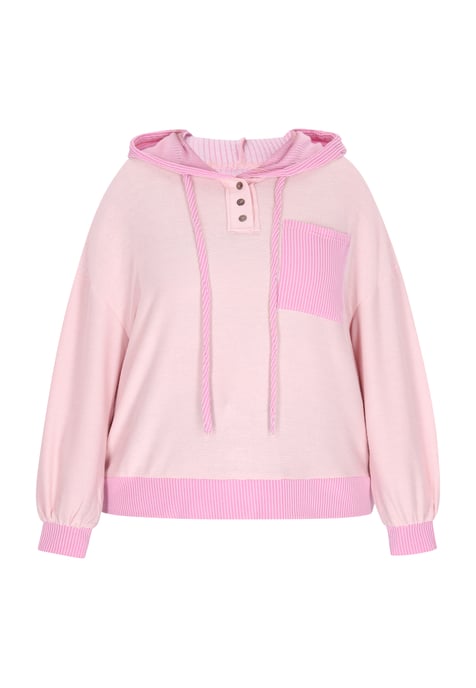 Mymo Plussize sweatshirt vrouwen roze - Image 1