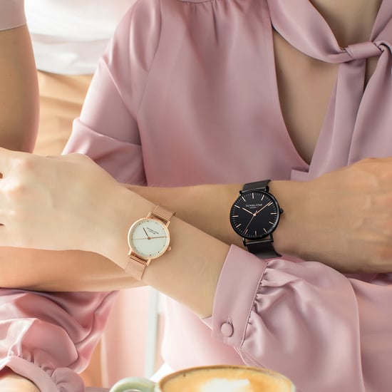 VICTORIA HYDE Couple Horloges Geschenkset Zwart Roségoud - Image 3