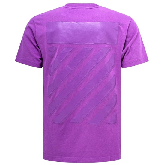 Off-White Diag Tab Slim Fit Orchird Purple T-Shirt