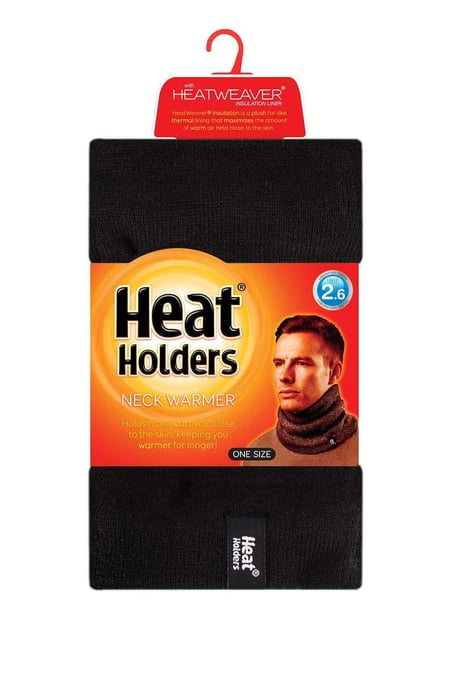Heat Holders - Thermische nekwarmer voor heren - Zwart - Image 2