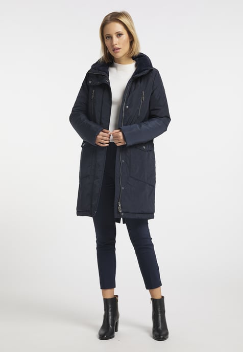 Dreimaster winterjas Dames marine - Image 2