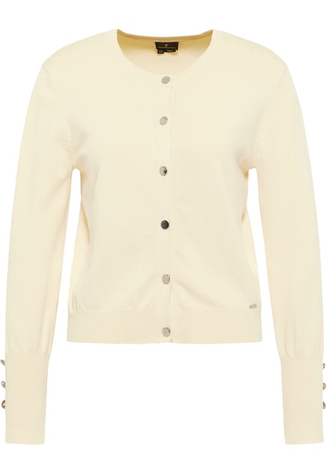 Dreimaster Vest Dames wolwit - Image 1