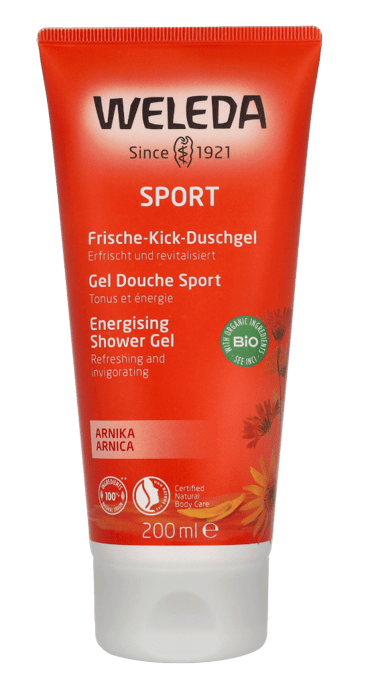 Weleda Arnica Sports Shower Gel 200ml. - Image 1