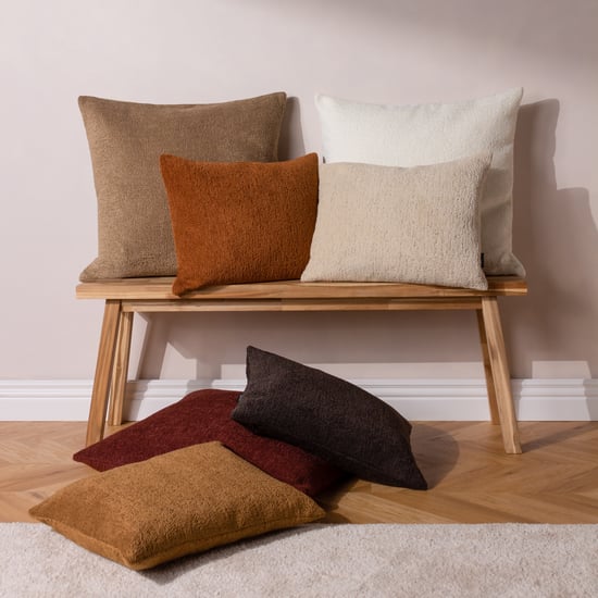 Paoletti Nellim Reversible Boucle Square Feather Filled Cushion