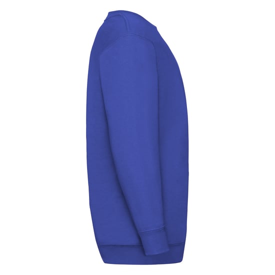 Fruit Of The Loom Childrens Unisex Set In Sleeve Sweatshirt (Royaal Blauw) - Image 2