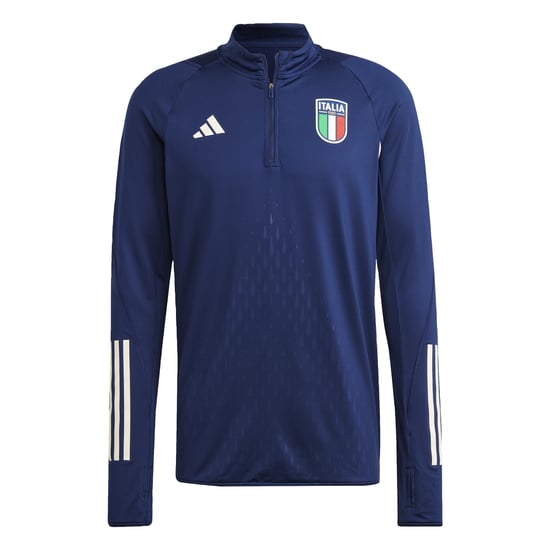 Men's adidas Italy 2023/24 Pro Training Top in Blue - Image 4