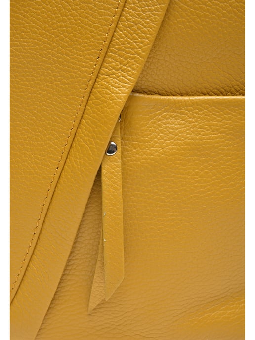 Carla Ferreri SS22 CF 1625 Mosterd Rundleer Tas - Image 3