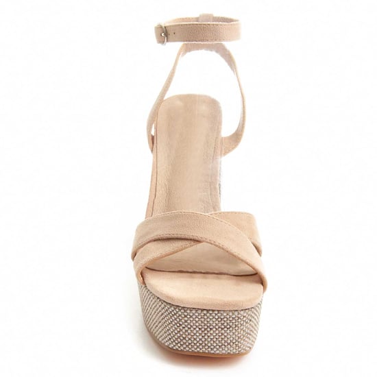 Montevita Heel Sandal Festsand8 In Beige - Image 4