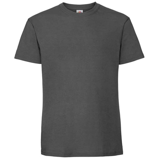 Fruit Of The Loom Heren Ringgesponnen Premium T-Shirt (Licht Grafiet) - Image 1