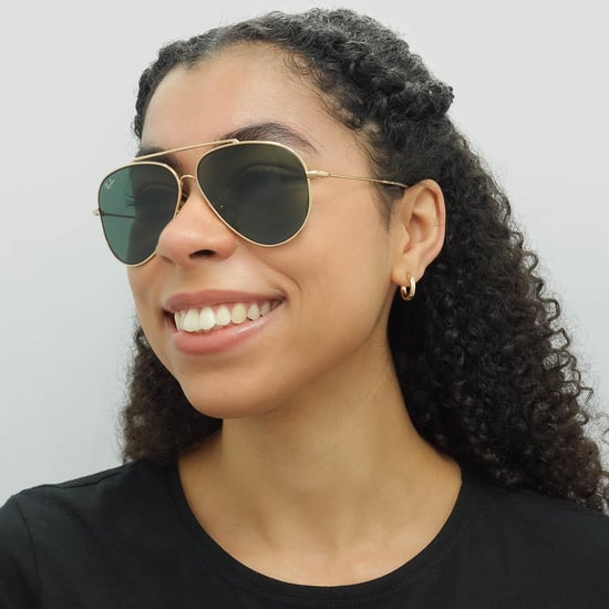 Ray-Ban Aviator Unisex Gold Green RB0101S Aviator Reverse