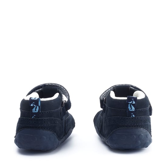 Start-Rite Share Nubuck Pre Walker Shoes - Navy Blue
