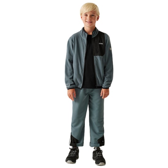 Regatta Kinder/Kids Frankie Full Zip Fleecejack (Stormachtig weer) - Image 3
