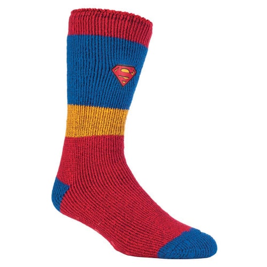 Heat Holders Thermische pantoffelsokken met filmthema voor heren - Superman - Image 1