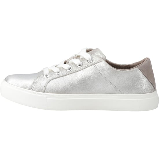 TOMS Kameron Leer Vrouwen Zilver Trainers - Image 4