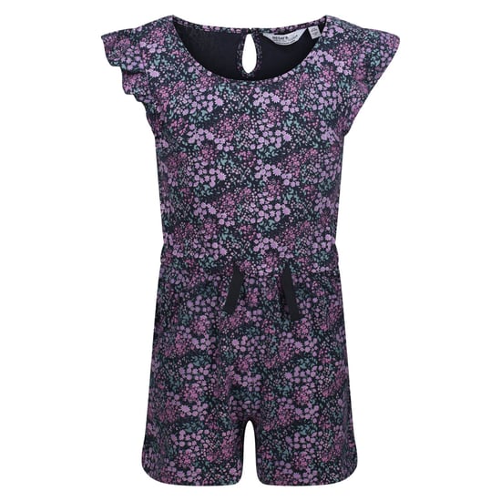 Girl's Regatta Juniors Dasie Jumpsuit in Navy