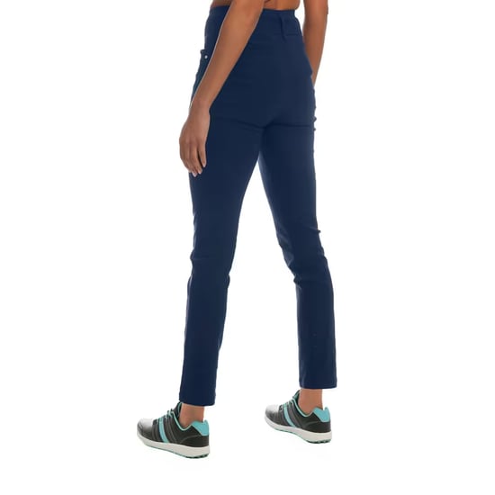 Island Green Dames/Dames Quick Dry Stretch Broek (Donkere marine) - Image 2