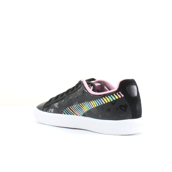 Puma Clyde x Bradley Theodore Black Leather Mens Lace Up Trainers 369555 01
