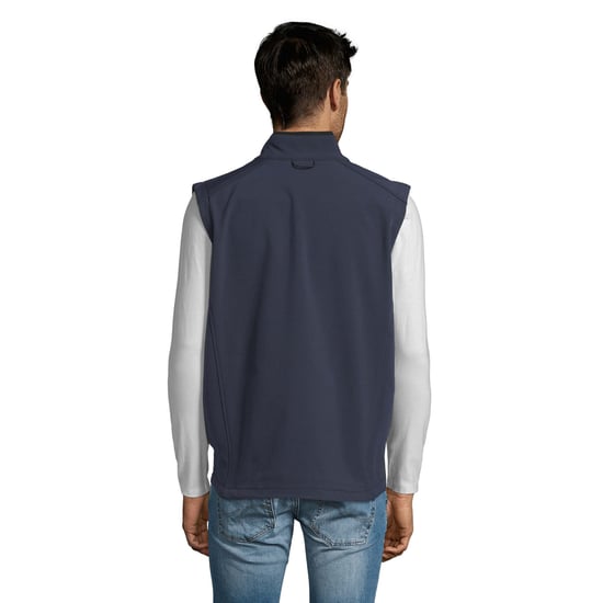 SOLS Heren Rallye Softshell Mouwloos Gilet (Franse marine) - Image 2