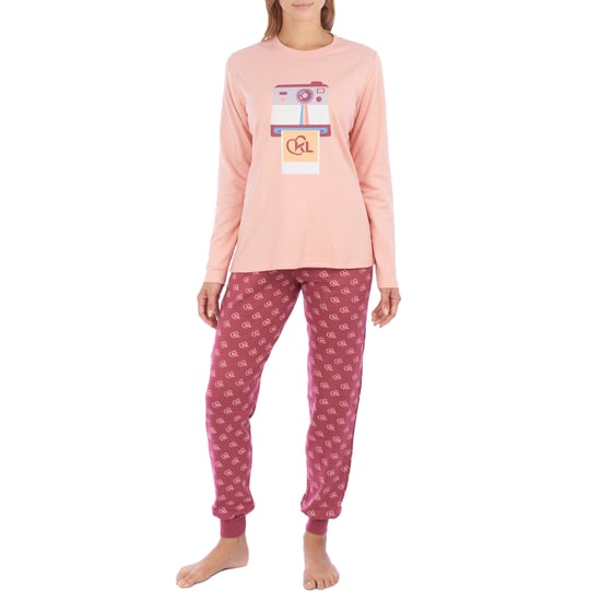 KLP1 women's long-sleeved winter pajamas