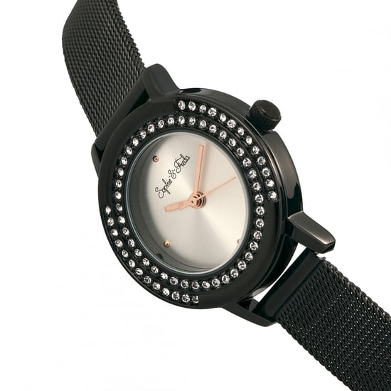 Sophie & Freda Cambridge Bracelet Watch w/Swarovski Crystals