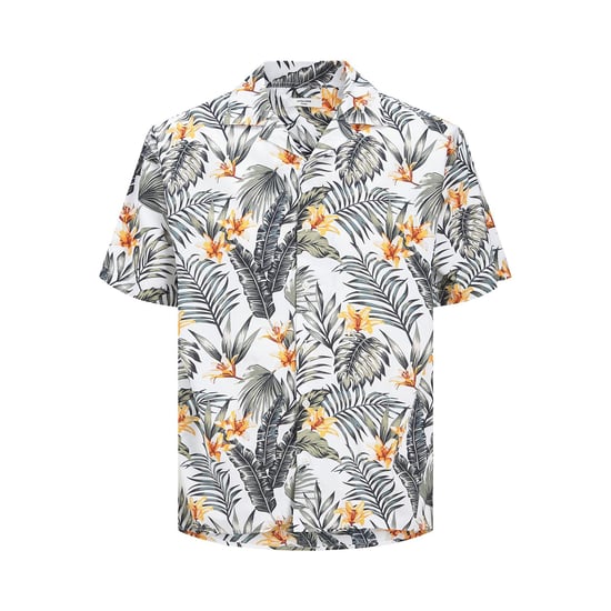 Jack & Jones casual short-sleeved shirt, relaxed fit, all-over print