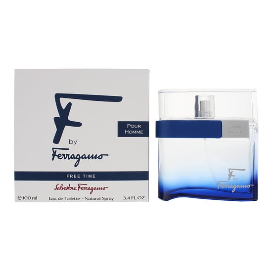 Salvatore Ferragamo F By Ferragamo Free Time Eau De Toilette 100ml - Image 1