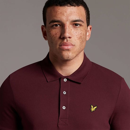 Lyle & Scott Polo SS Plain Polo Shirt Rood - Image 4