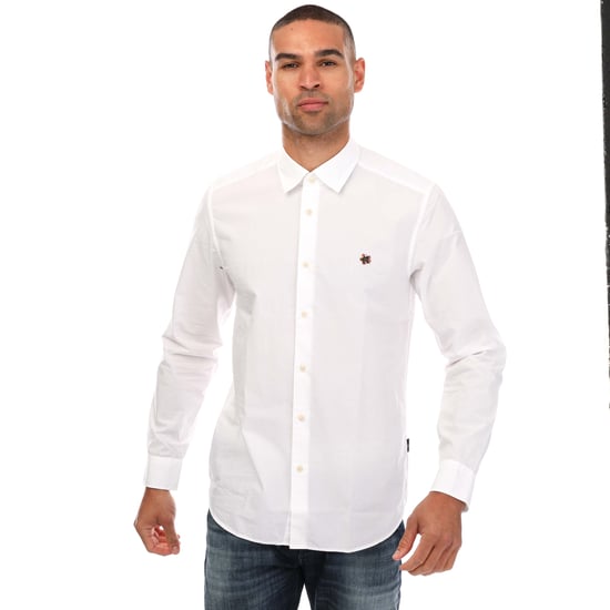 Ted Baker Fonik popeline overhemd voor heren, met - Image 1