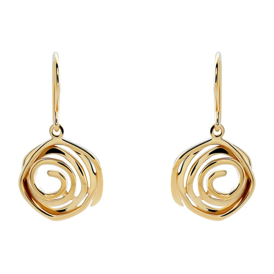 Orphelia 'Apolline' Women's 925 Sterling Silver Drop Earrings - Gold ZO-7500/G