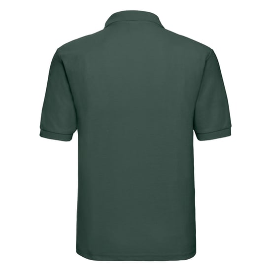Russell Heren Klassiek Polycotton Poloshirt (Fles groen) - Image 2