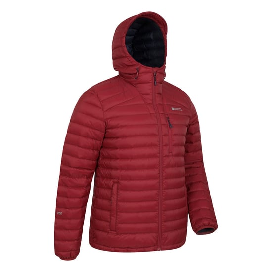 Mountain Warehouse Heren Henry II Extreme Met Dons Gevuld Jasje (Donkerrood) - Image 4