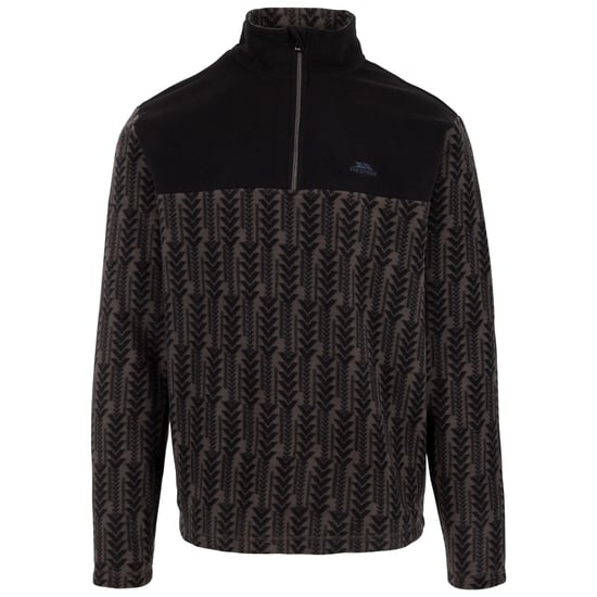Trespass Mens Embleton AT100 Fleece Top (Storm Grey)