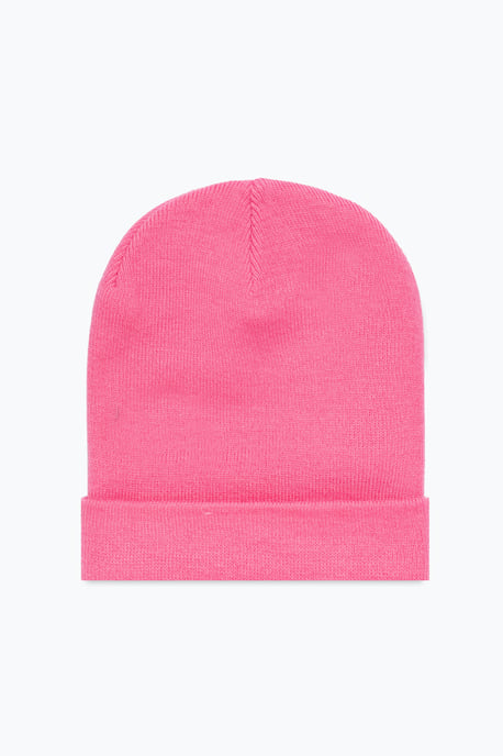 Hype Pink Scribble Beanie