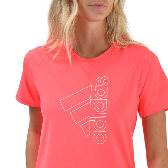 Women's adidas Tech Badge Of Sport T-Shirt in Pink
