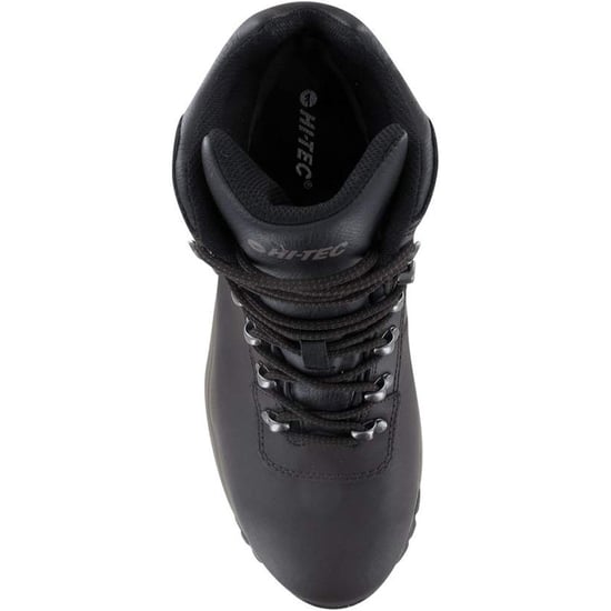 Hi-Tec Eurotrek Lite Waterproof Faux Leren Heren Donker Chocolade Wandelschoenen - Image 4