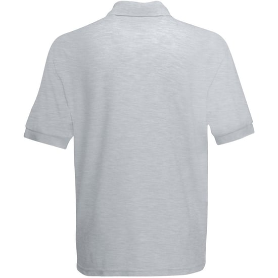 Fruit of the Loom Kinder/Kids Piqué Poloshirt met Korte Mouwen (Heather Grijs) - Image 2