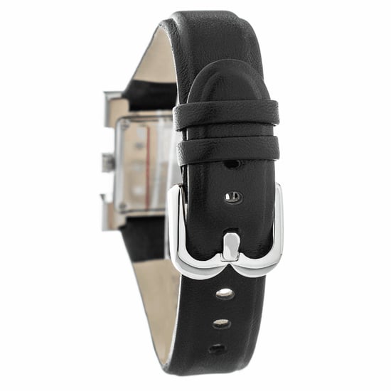 Laura Biagiotti Unisex Horloge Kwarts Zwart & Zilver - Image 2