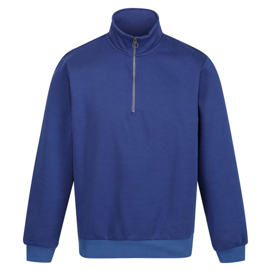 Regatta Mens Pro Quarter Zip Sweatshirt (New Royal)