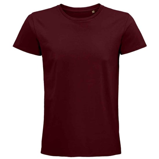 SOLS Unisex Volwassen Pionier Organisch T-shirt (Bourgondië) - Image 1