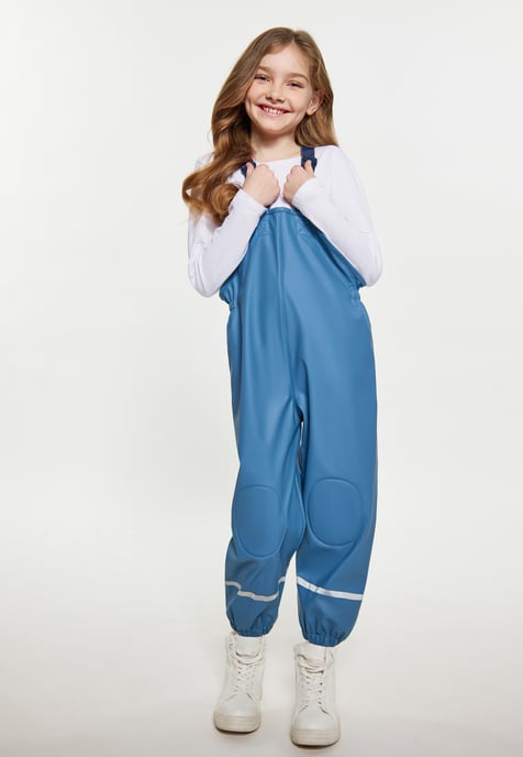 Schmuddelwedda Regenbroek meisjes (kinderen) Staalblauw - Image 2