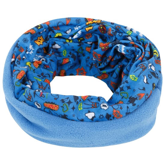 Trespass Kinderen Callaghan Nekwarmer (Cosmic Blue Print) - Image 1