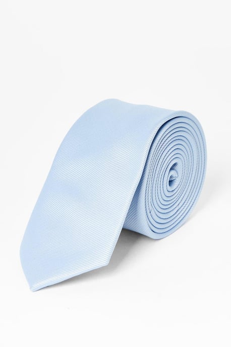 Dusty Blue Slim Tie