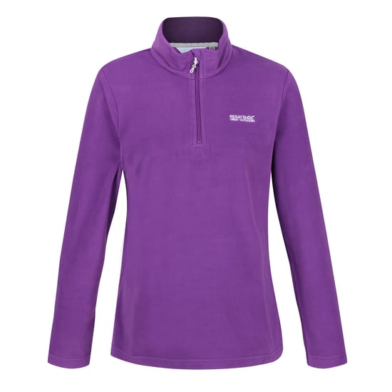 Regatta Great Outdoors Womens/Ladies Sweetheart 1/4 Zip Fleece Top (Purple Sapphire)