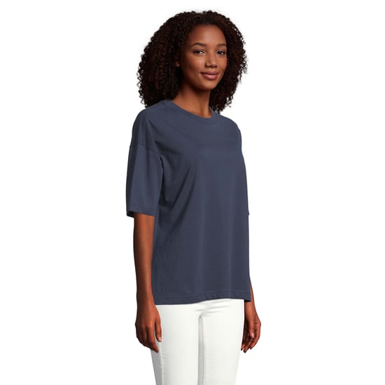 SOLS Dames/Dames Boxy Oversized T-shirt (Franse marine) - Image 3